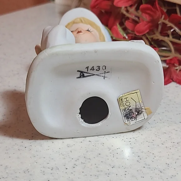 Homco 1430 Charming Figurine with Child and Dog - Picture 5 of 6